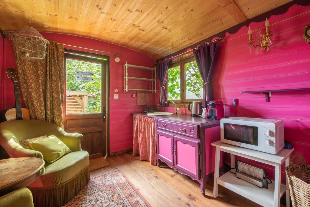 Roulotte Insolite Avec Terrasse Proche Paris Noisy-le-Grand Zewnętrze zdjęcie