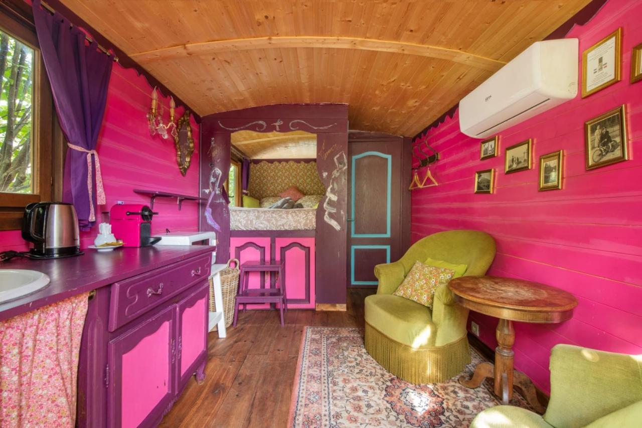 Roulotte Insolite Avec Terrasse Proche Paris Noisy-le-Grand Zewnętrze zdjęcie
